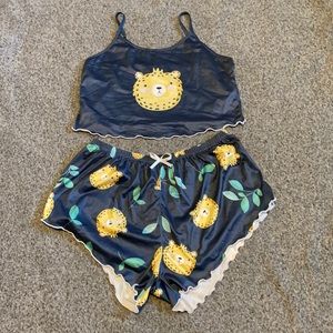 💞 5 for $10💞 Blue & Yellow Pajamas